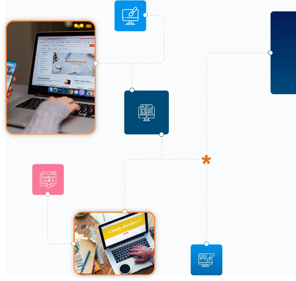 Web design and development services